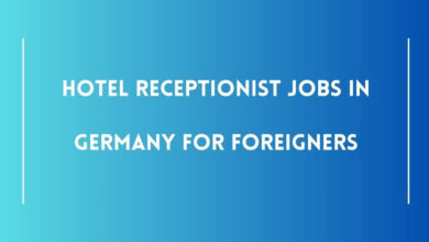 Hotel Receptionist Jobs in Germany for Foreigners