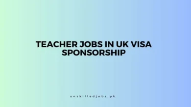 Teacher Jobs In UK