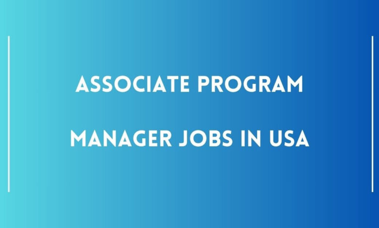 Associate Program Manager Jobs in USA