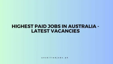 Highest Paid Jobs in Australia