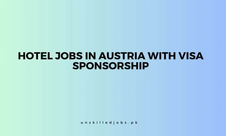 Hotel Jobs in Austria