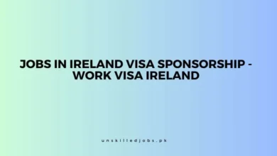 Jobs in Ireland Visa Sponsorship