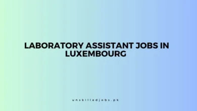 Laboratory Assistant Jobs in Luxembourg