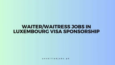 Waiter/Waitress Jobs In Luxembourg