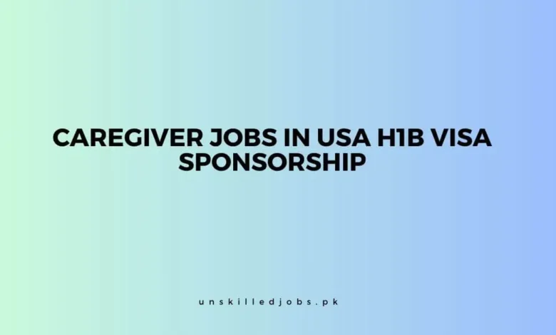 Caregiver Jobs in USA