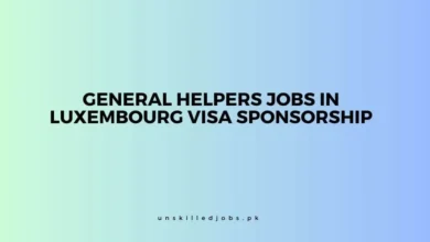 General Helpers Jobs In Luxembourg