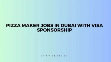 Pizza Maker Jobs in Dubai