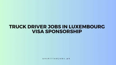 Truck Driver Jobs in Luxembourg