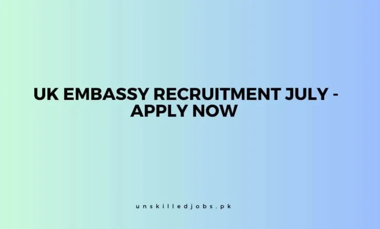 UK Embassy Recruitment