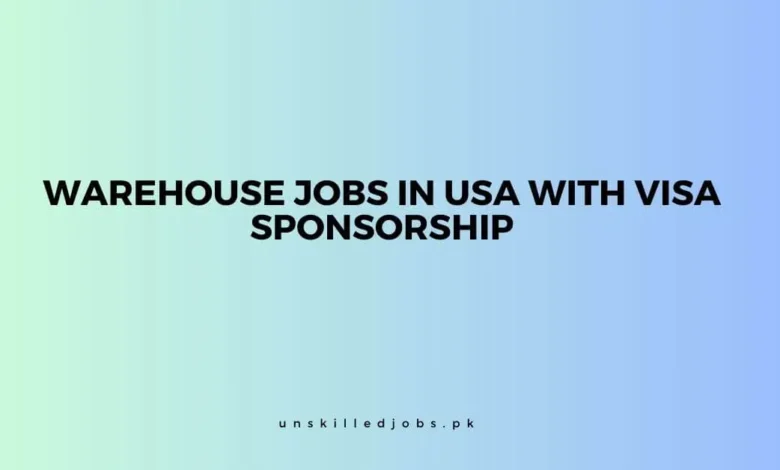 Warehouse Jobs in USA