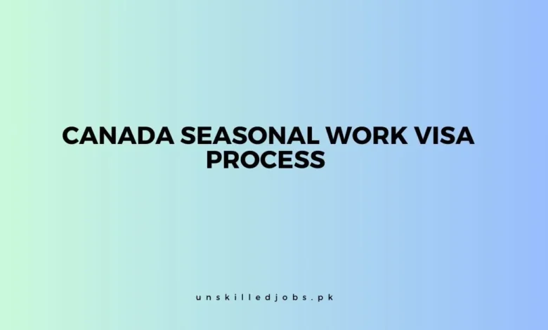 Canada Seasonal Work Visa Process