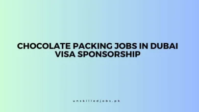 Chocolate Packing Jobs in Dubai