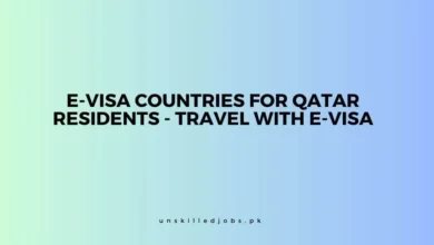 E-Visa Countries for Qatar Residents