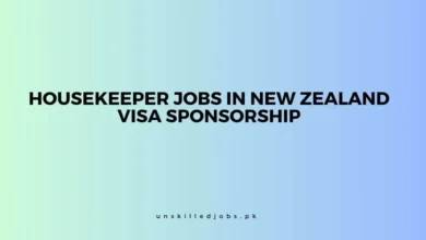 Housekeeper Jobs in New Zealand