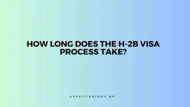 Time for H-2B Visa Process