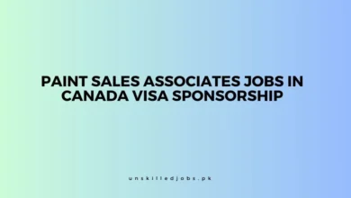 Paint Sales Associates Jobs in Canada