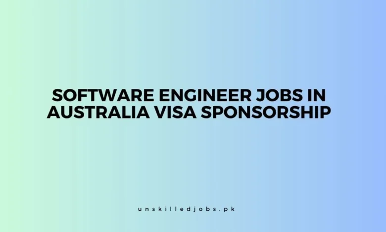 Software Engineer Jobs in Australia