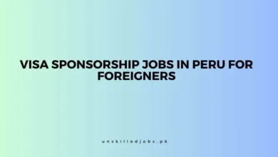 Jobs in Peru For Foreigners