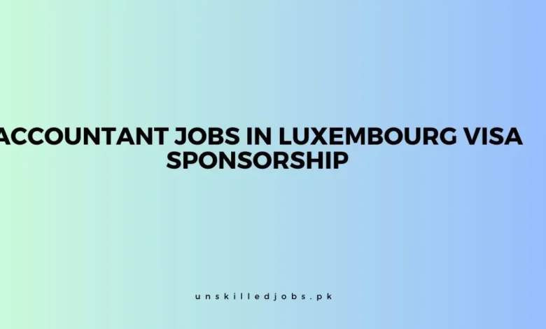 Accountant Jobs in Luxembourg