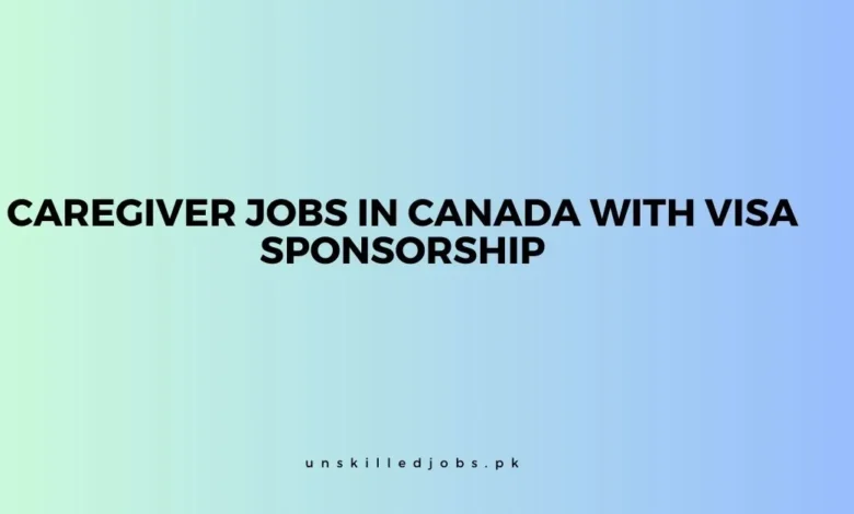 Caregiver Jobs in Canada