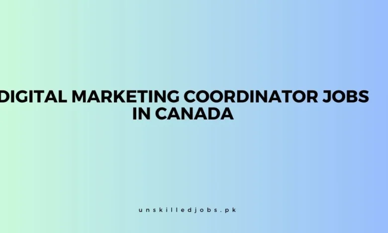 Digital Marketing Coordinator Jobs