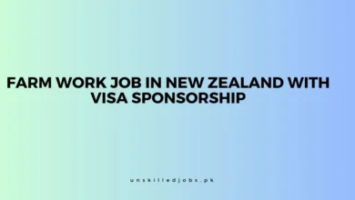 Farm Work Job in New Zealand