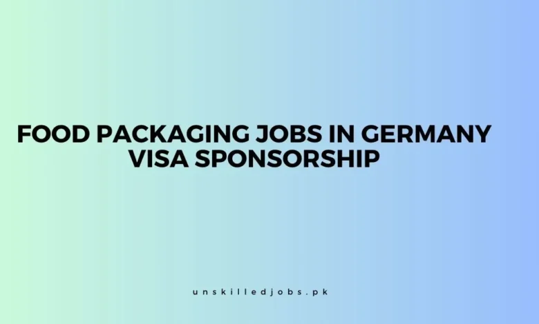 Food Packaging Jobs in Germany