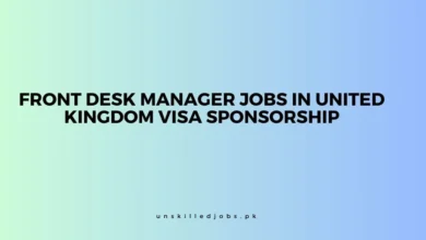 Front Desk Manager Jobs in United Kingdom