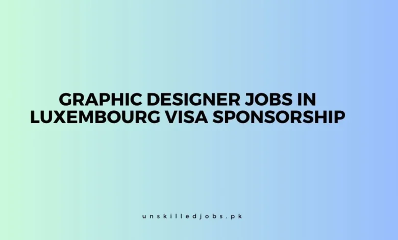 Graphic Designer Jobs in Luxembourg