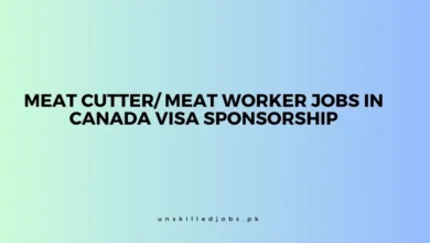 Meat Cutter Meat Worker Jobs in Canada