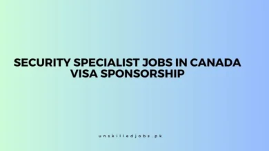 Security Specialist Jobs in Canada