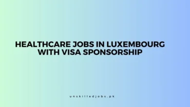 Healthcare Jobs in Luxembourg