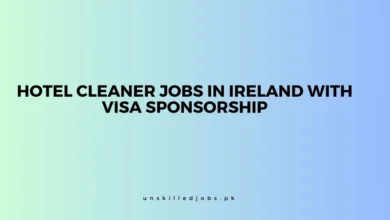 Hotel Cleaner Jobs in Ireland