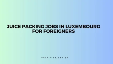 Juice Packing Jobs in Luxembourg